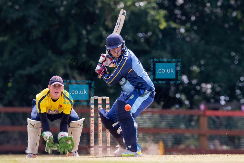 20180715 Edgworth_Fury v Greenfield_Thunder Marston T20 Semi 016.jpg - Edgworth Fury take on Greenfield Thunder in the second semifinal of the GMCL Marston T20 competition at Woodbank CC